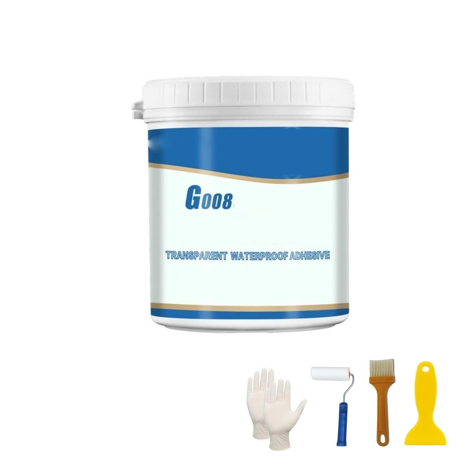 Revêtement anti-fuite Cap Cut G008 stopper infiltrations eau mastic transparent