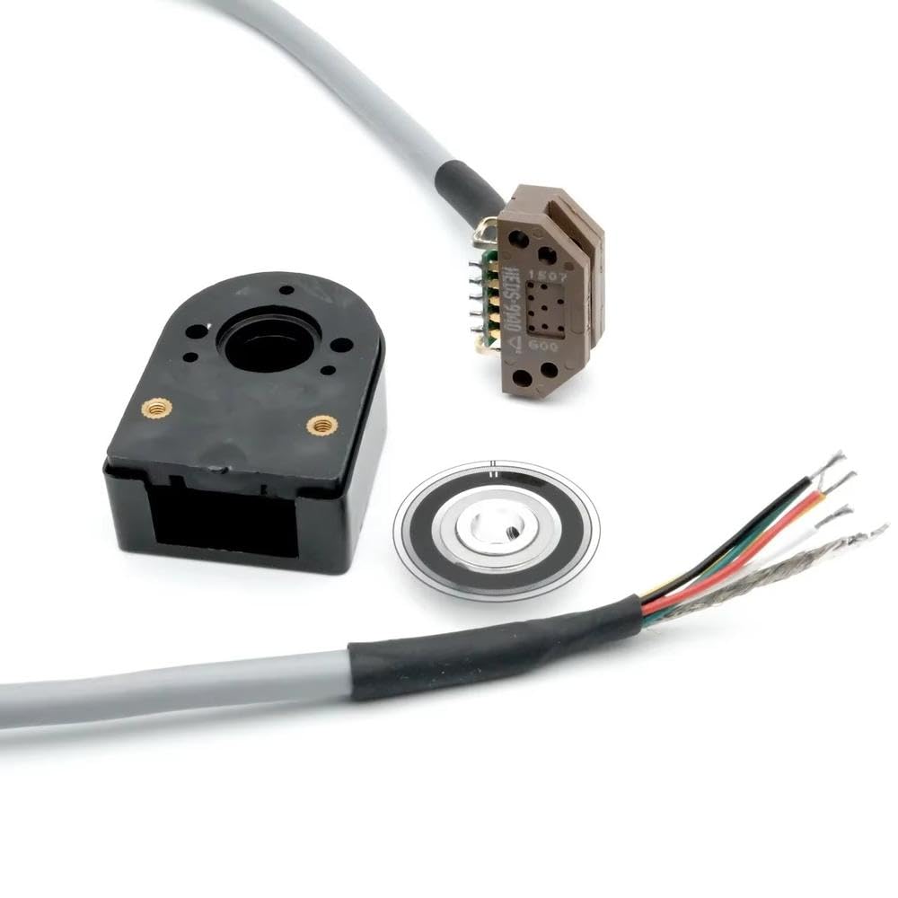Módulo codificador Codificador HEDS-9100 9140 100cpr 200 360 400 500 1000PPR 25,4mm 3MM-10MM(360PPR - ABZ,8mm Code hole)