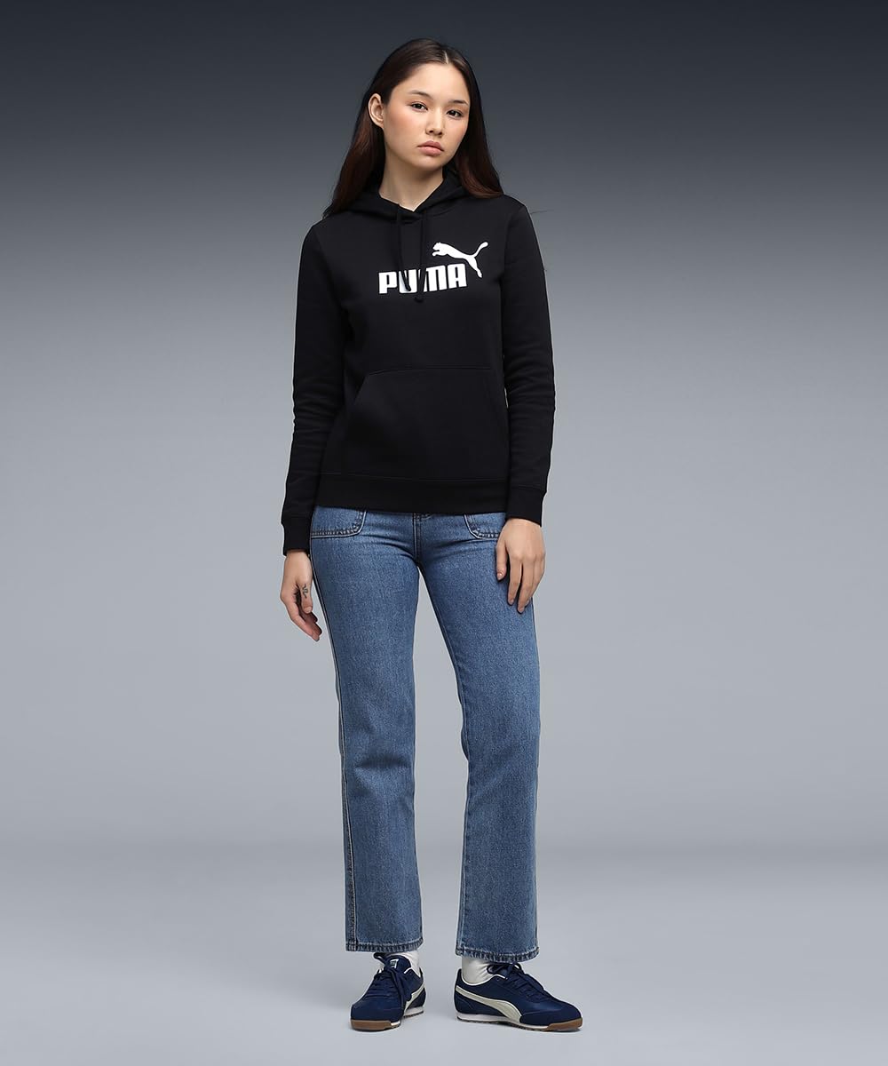 Puma Ess No. 1 Logo Hoodie FL Felpe con Cappuccio Unisex - Adulto (Pacco da 1)