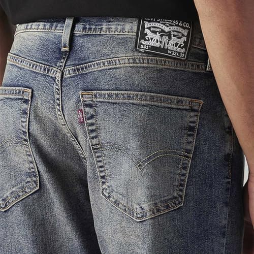 Image of Levi's Men's 541 Tapered Fit Mid Rise Jeans