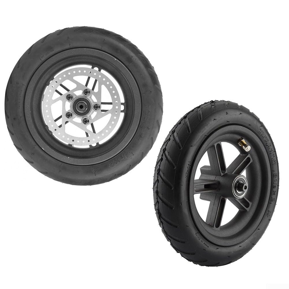 Pneu gonflable en caoutchouc 25,4 cm avec disque de frein pour M365 Lite