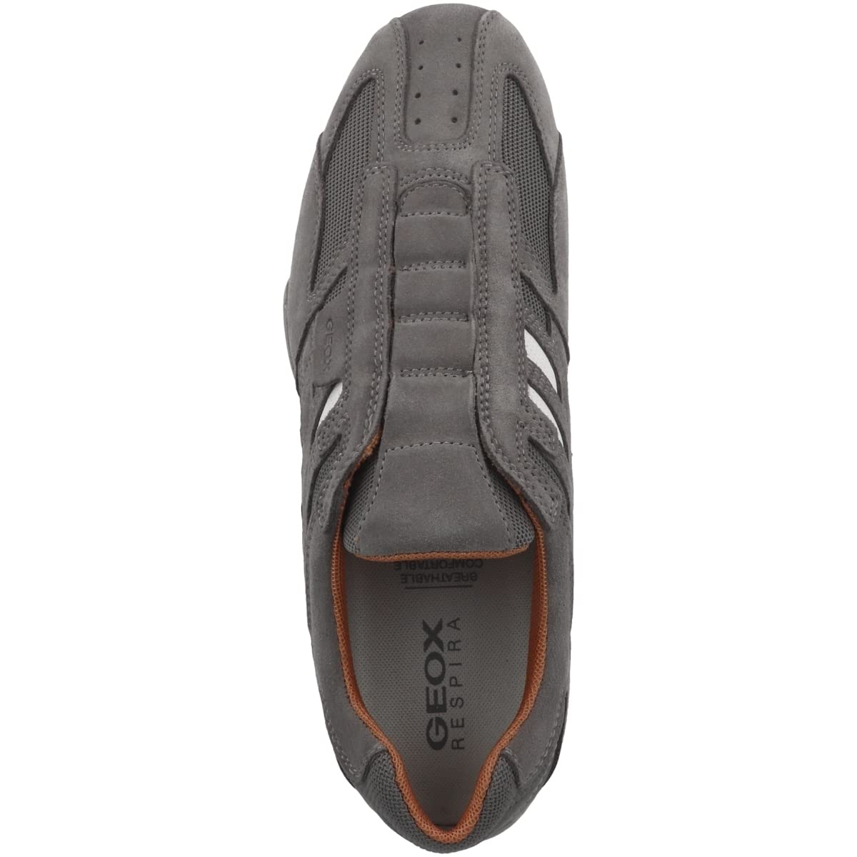 Image secondaire de Baskets Geox Uomo Snake L pour Homme - Confort et Style en Gris