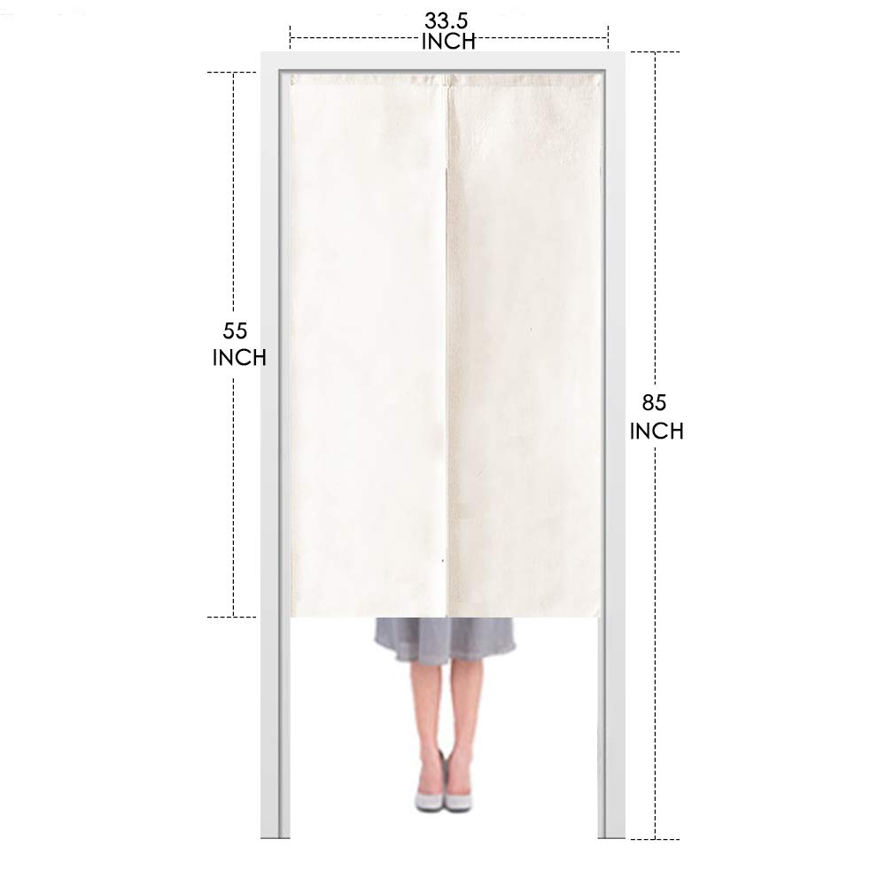 Tenda Da Porta Noren Giapponese Be&xn – Pittura Tradizionale Cinese A Inchiostro, 85x120 Cm, Per Camera Da Letto