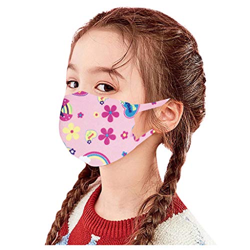 image for cnnIUHA Home 6PC Kids Face Protection Reusable Washable Cartoon Cute P