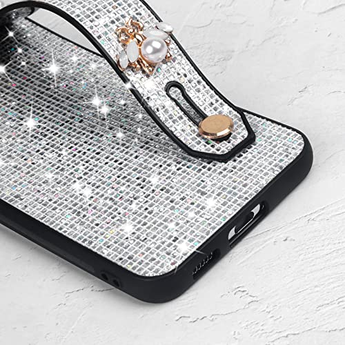 Coque de protection de luxe Samsung S24 Plus robuste avec finitions scintillantes