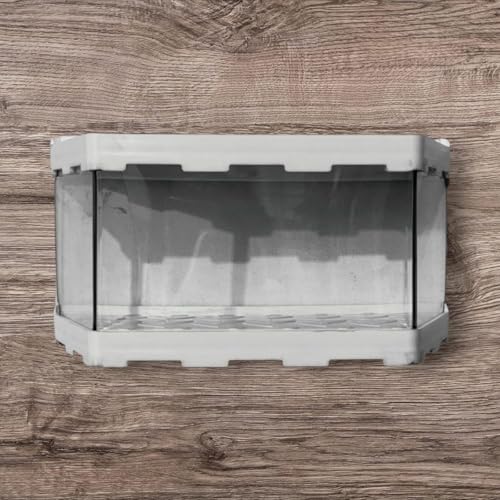 Image of Zebra Polymers Stackable Vertical Display Rack for Die Cast & Scale Models (1:43 /1:32 /1:34 /1:44) | Model Car Organizer & Collectible Display Rack for Hot Wheels, RC Models &