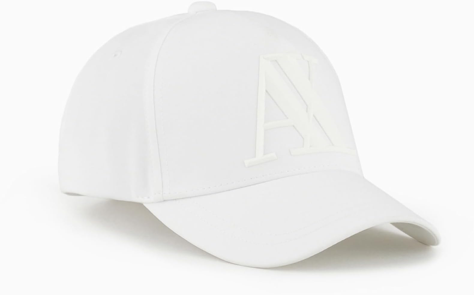 Armani Exchange Men's Rubber Logo Ax Cap Baseball Cap