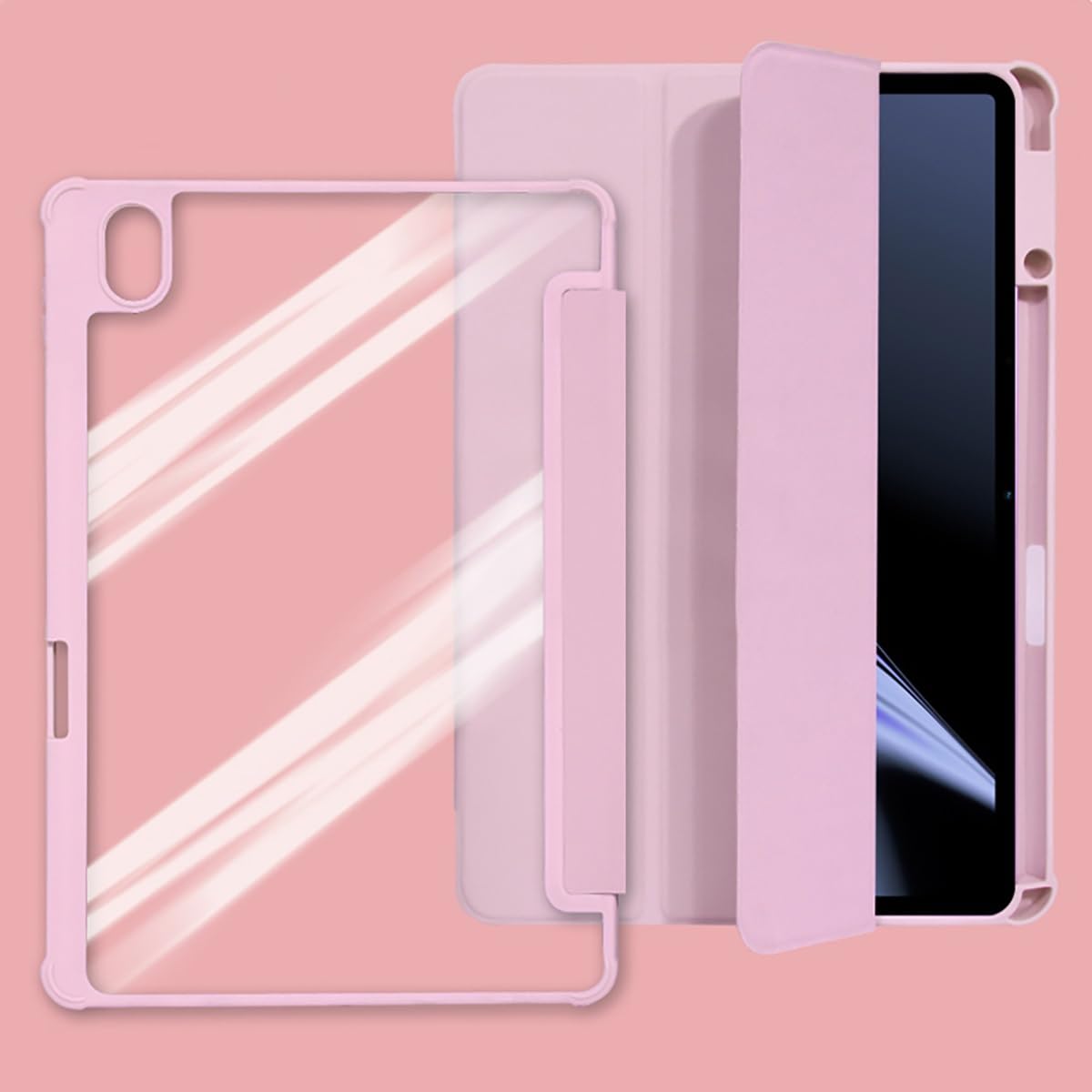 Amazon.co.jp: Oppo Pad用三つ折りスマートタブレットケース、鉛筆