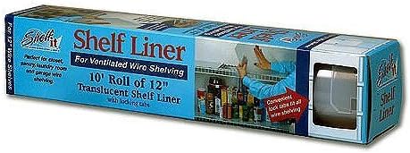 Liner for 12" Wire Shelving with Locking Tabs - 10 Foot Roll - Image 4