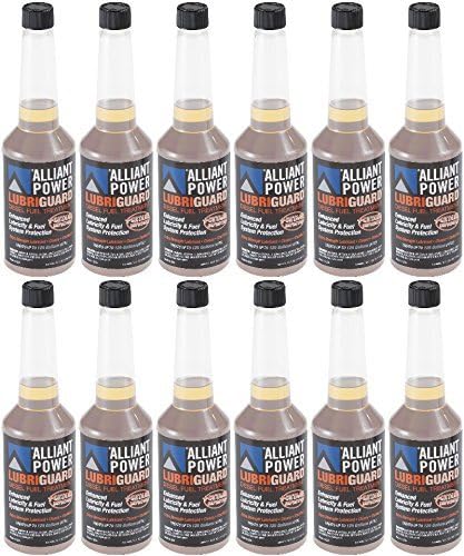 Alliant Power LUBRIGUARD Diesel Fuel Treatment + Cetane Improver - 12 Pack of Pints # AP0510