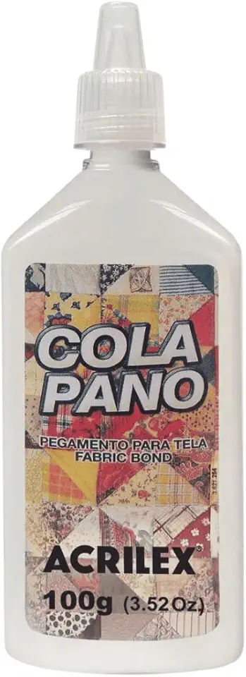 Cola Pano com Bico Aplicador Econômico Acrilex 100 gr