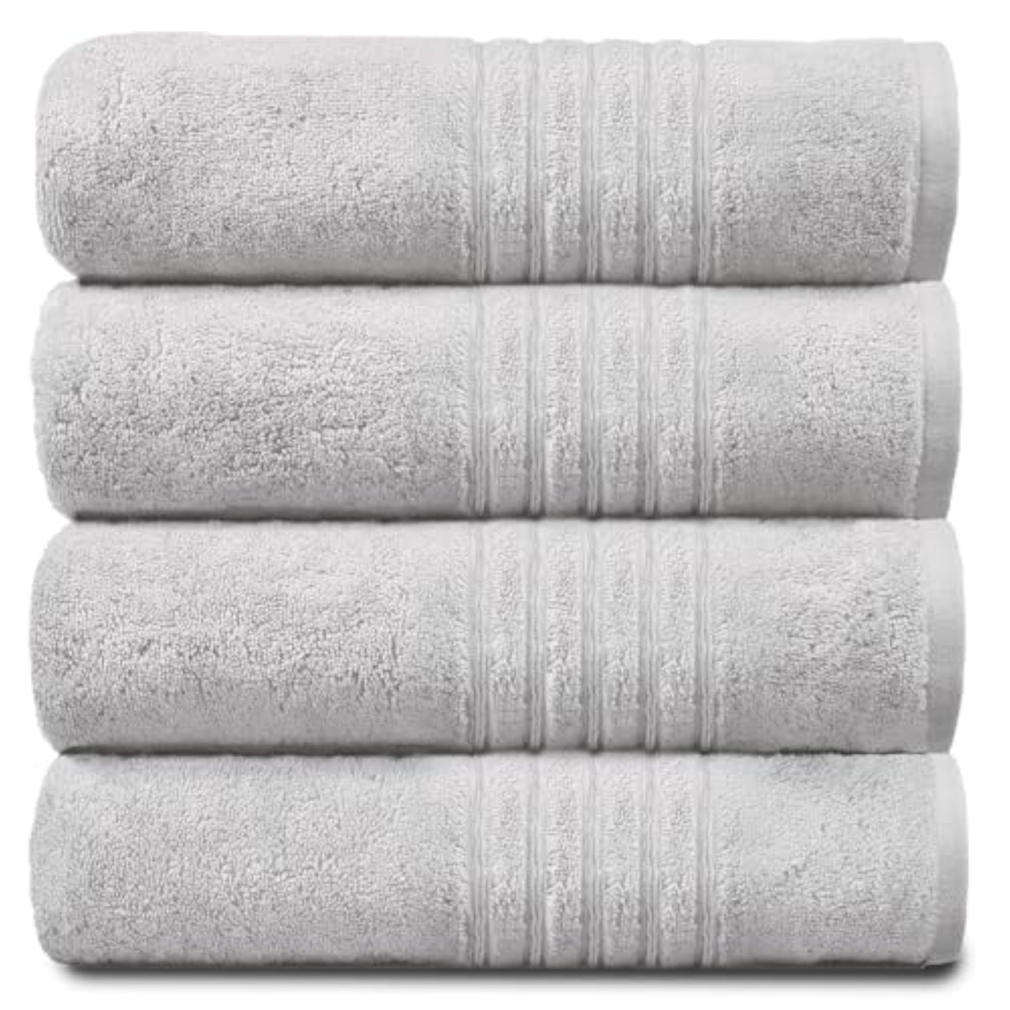 Soft Egyptian Cotton Hand Towels Set, 4 Pk