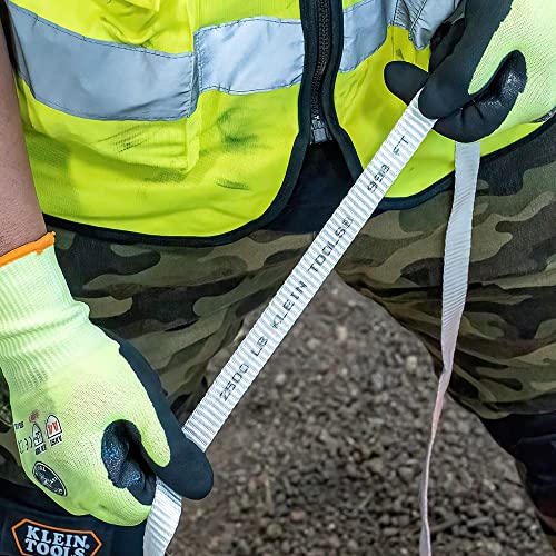 Klein Tools 50122 Conduit Measuring Pull Tape For Heavy-Duty Cable And Wire Pulling, 1250-Pound X 2000-Foot Long #TOP4