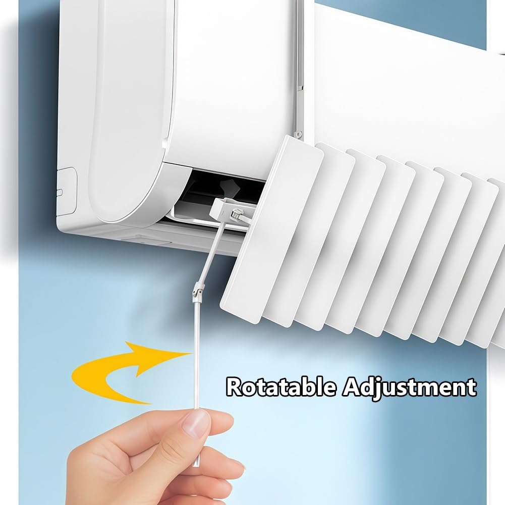Deflettore Climatizzatore Split da 85 cm con Alette Regolabili
