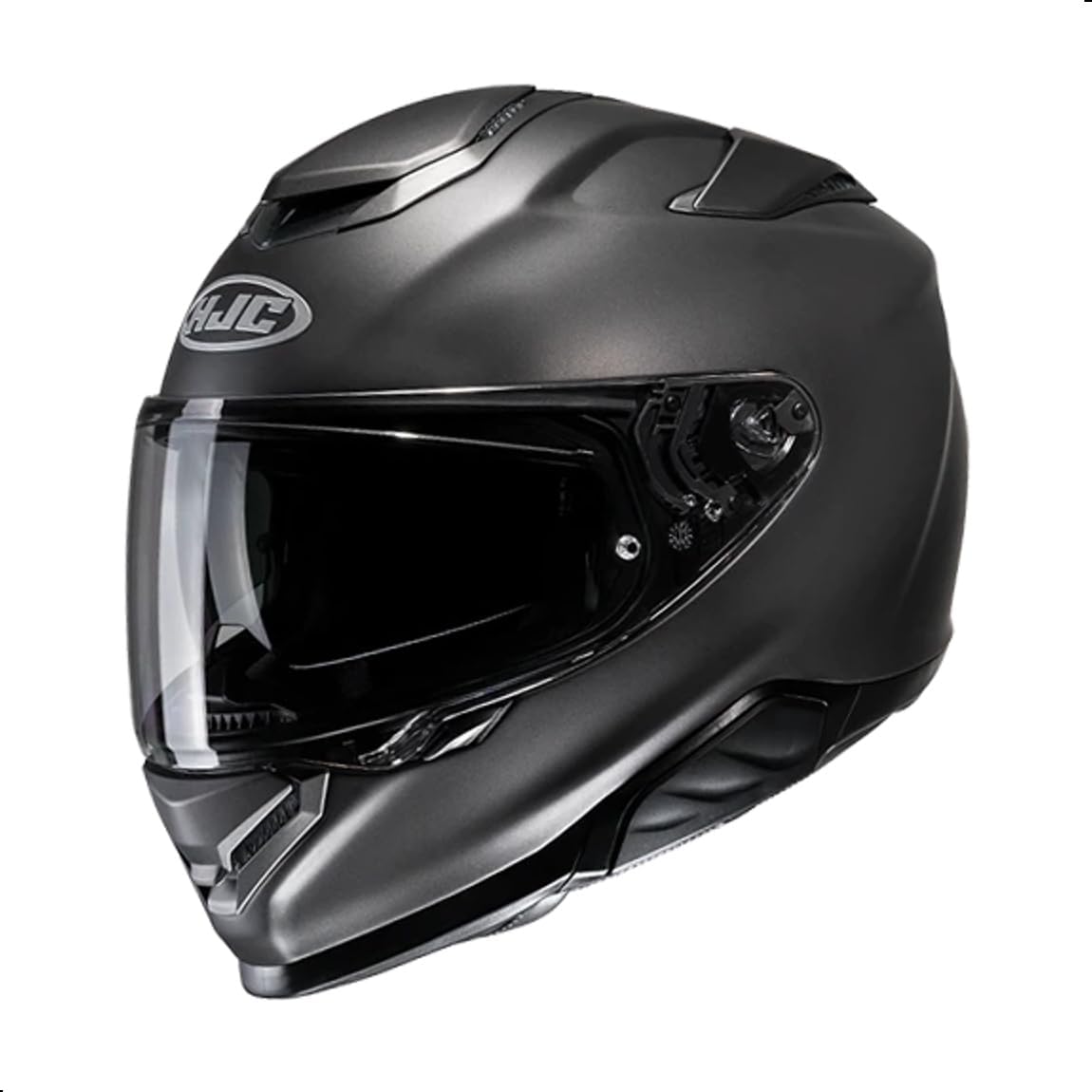 HJC RPHA 71 Solid Motorcycle Helmet with HJ-40 Pinlock Shield, DOT Approved (Matte Black, Medium)