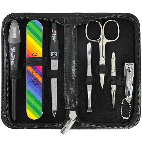 3 Swords Germany 7-Piece MANICURE - NAIL CARE - NAIL SCISSORS - CUTICLE REMOVER set - brand quality since 1927