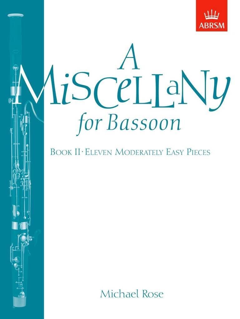A Miscellany for Bassoon, Book II: (Eleven moderately easy pieces)