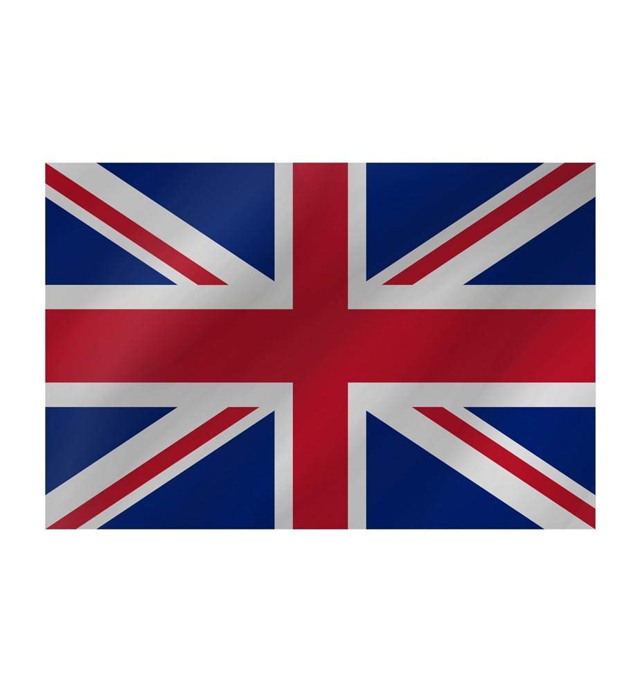 BANDIERA GRAN BRETAGNA GRANBRETAGNA UK TESSUTO MISURA STANDARD 90 X 150 CM