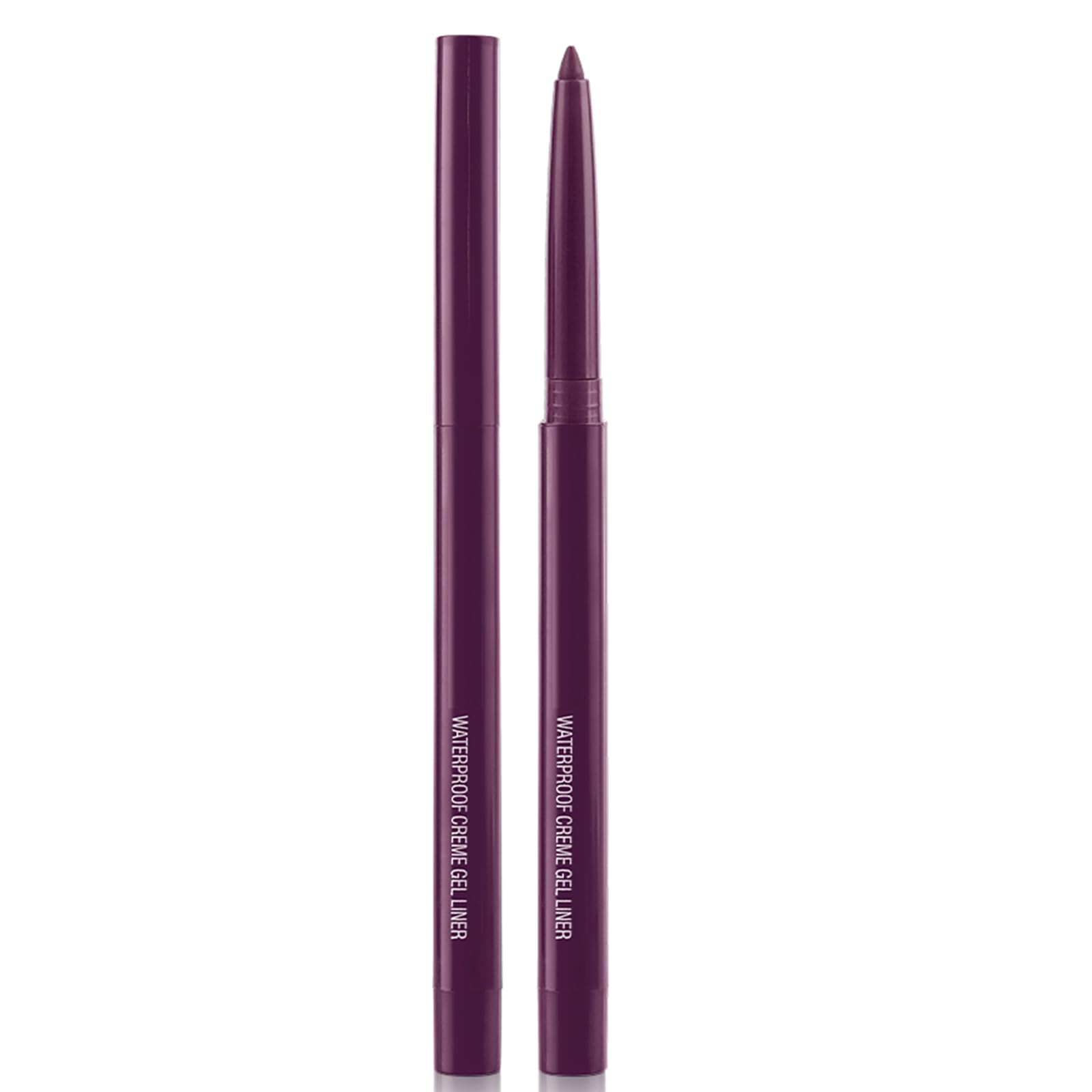 Eyeliner Pencil, Waterproof Eyeliner Long-lasting, Purple-Shine Eye Liner, High-Pigmented Colorful Liners Easy To Use Eye Liner Pen for Women