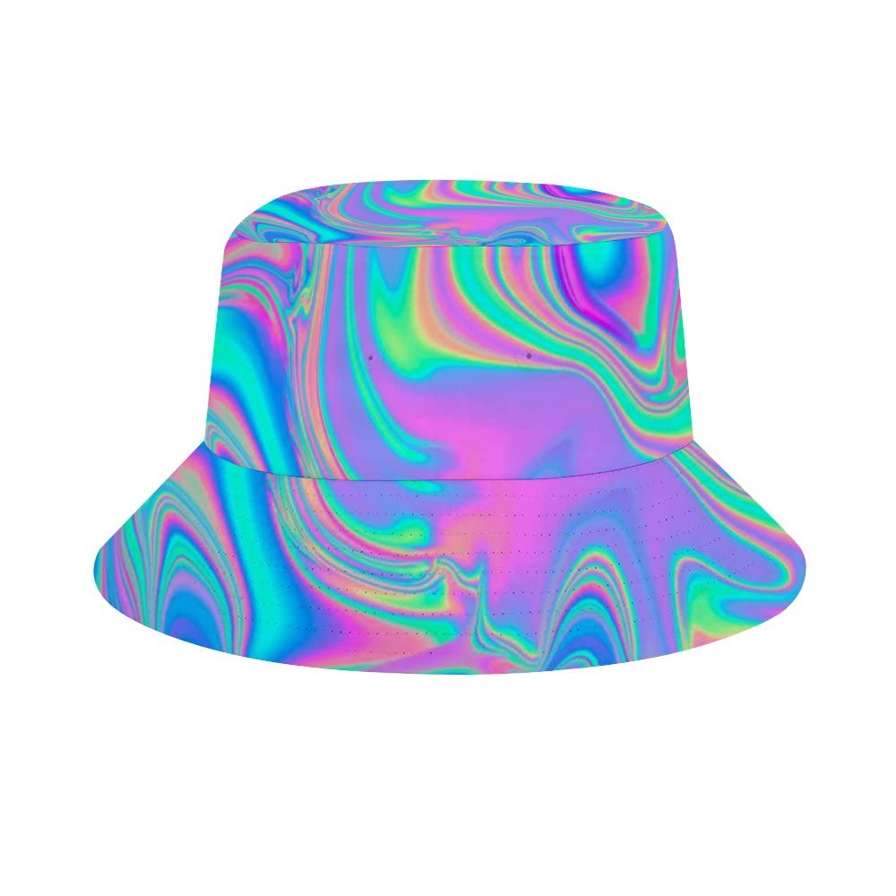 Bucket Hat for Women Retro 80 90s Summer Beach Sun Hat Travel Fisherman Cap