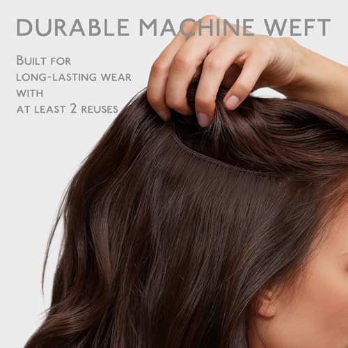 Image of WENNALIFE Sew in Hair Extensions Real Human Hair, Thick & Invisible Weft