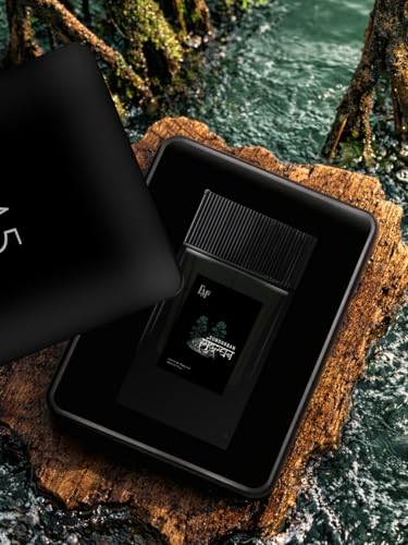 Image of EM5 Sundarban | Green, Wet Earthy, Vetiver | Extrait de Parfum for Men and Women | Long Lasting Niche Perfume with Natural Essential Oils | Luxury Perfume Gift for Him & Her | 50ml