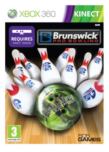 Kinect Brunswick Pro Bowling Game XBOX 360