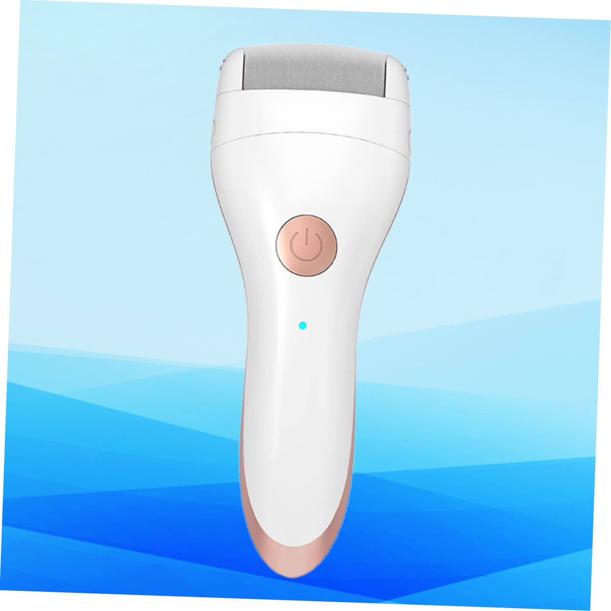 Rimuovi Calli Elettrico per Piedi Ricarica Usb, Impugnatura Ergonomica, per Talloni e Dita, Plastica e Metallo, Uso Domestico