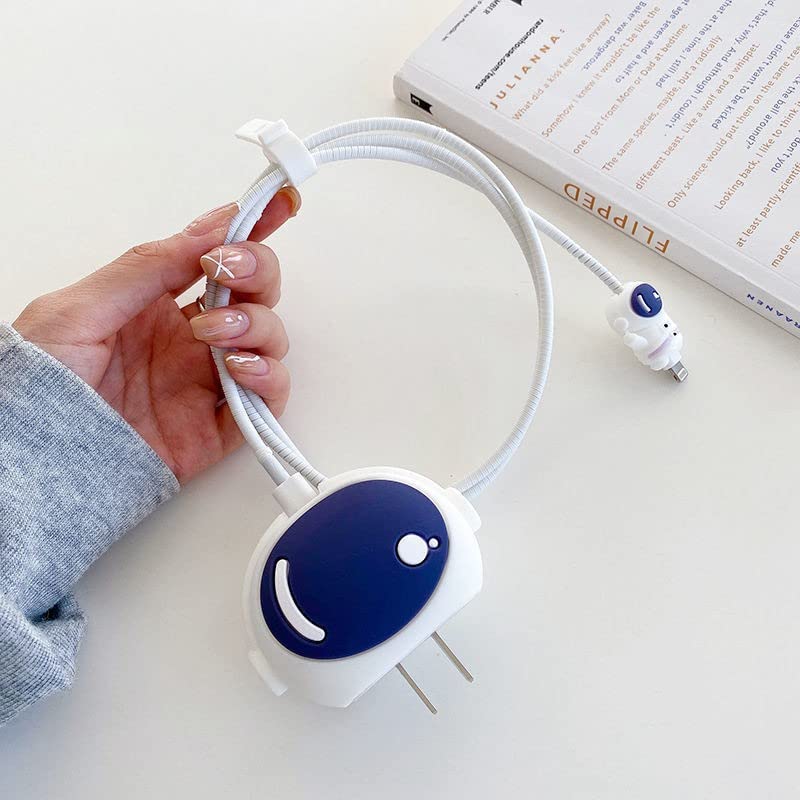 iPhone Charger Protector - Astronaut Design -1