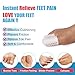 Gel Toe Caps, (4pcs Large + 16pcs Medium) Breathable Toe Covers, Silicone Toe Protectors Infused with Aloe Vera Extract, for Blisters, Corns, Hammer Toes, Toenails Loss