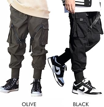 8ヤーズ(ハチヤーズ)ブラック カーゴパンツ S〜M Amazon | 8(eight) (エイト) カーゴパンツ メンズ ジョガーパンツ