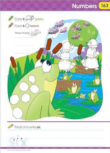 School Zone 06362 Get Ready For Kindergarten Workbook thumb #5