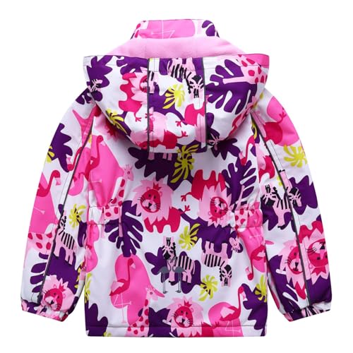Veste softshell imperméable fille blouson enfant capuche