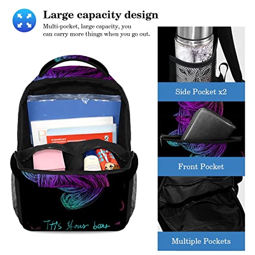 Sac à dos de voyage étudiants imperméable et résistant pour protéger les cours
