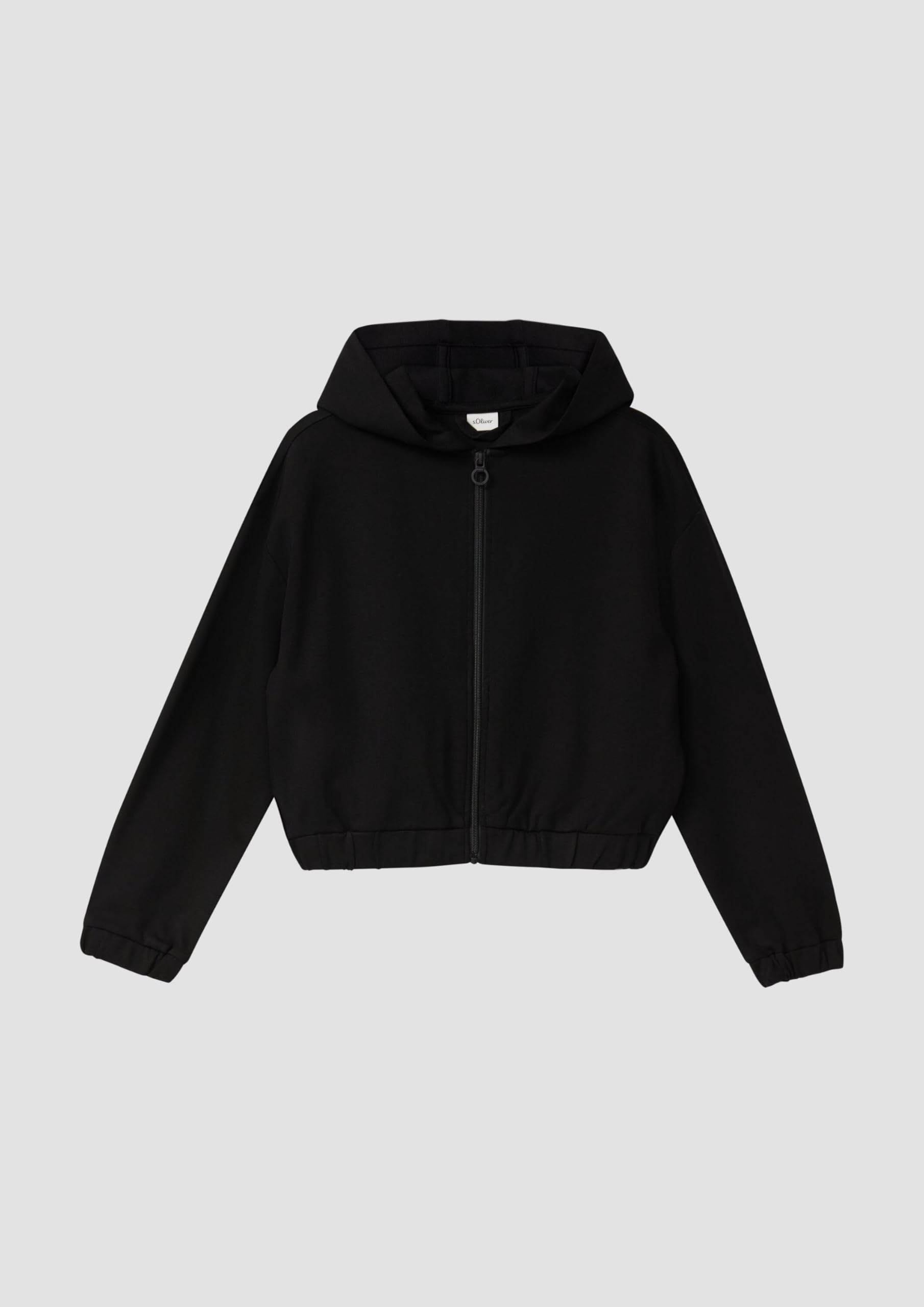 s.Oliver Interlock-Kapuzenjacke im Boxy Fit
