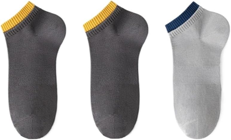 3 Pairs of Men's Anti Pilling and Breathable Short Socks