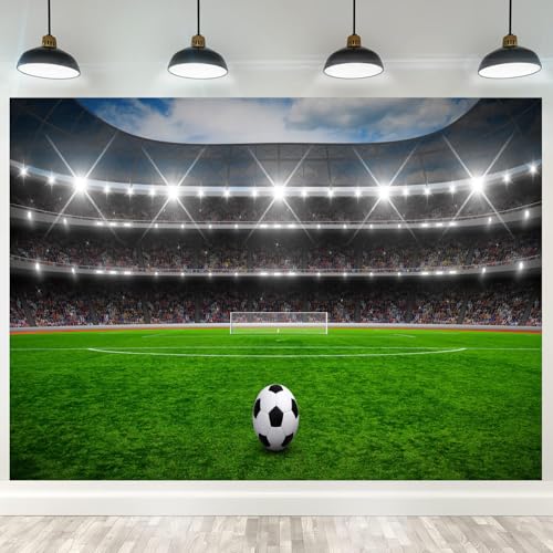 Fondo fotográfico vinilo 7x5ft para fotos deportivas miniatura 2