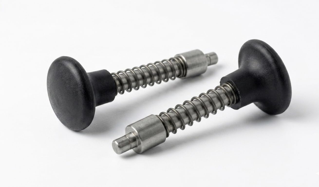 ISF Heavy Duty Gym Machine Spring Creacher for Seat Adjustment & Locking Mechanism – Pin Size 12 Cm. x 1.7 Cm. (Set of 2 Pcs.)-image-4