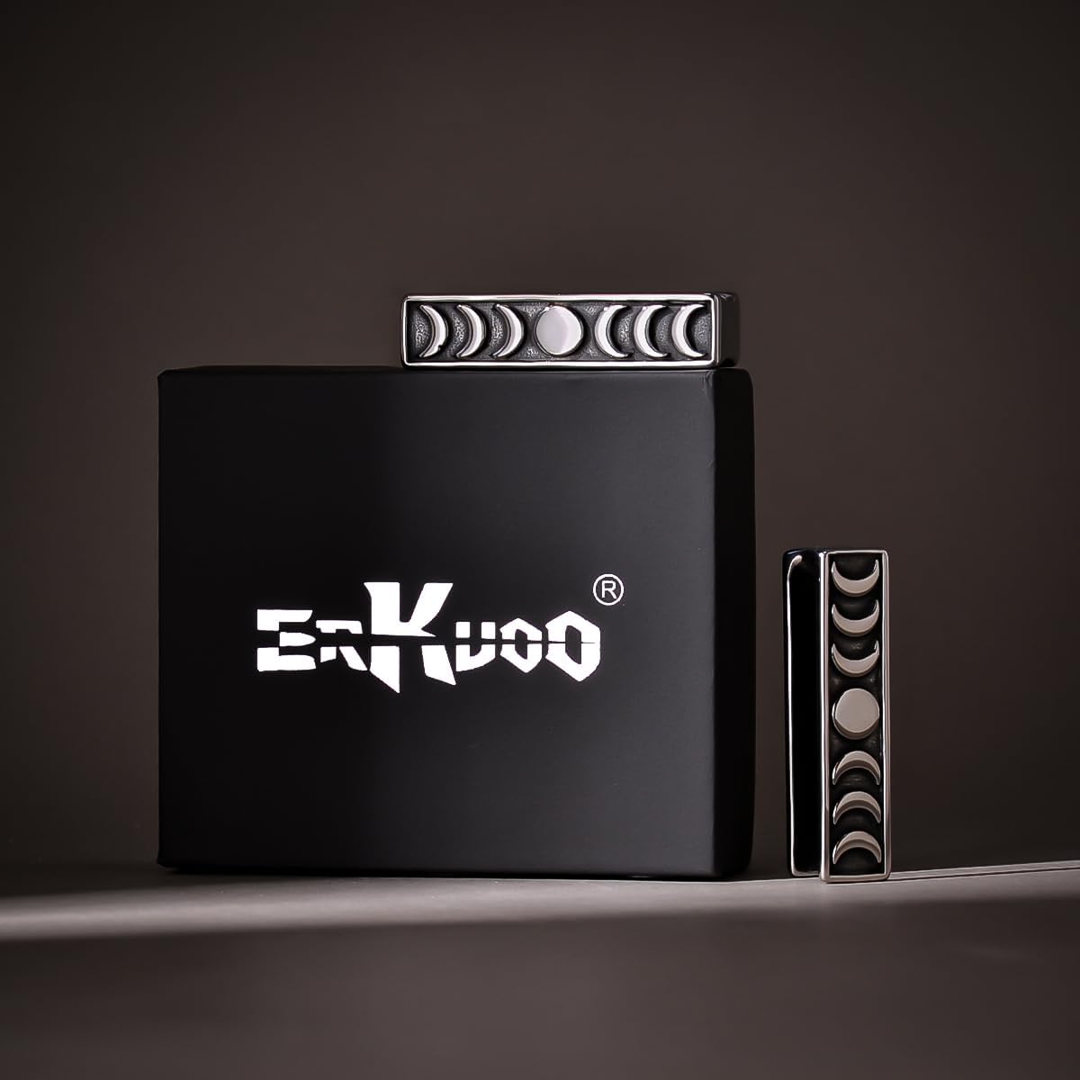 ERKUOO 2-Piece Ear Weights - Heavy Hooks for Stretched Tapers & Ear Dangle Plugs - 8g, 2g, 0g, 5/8