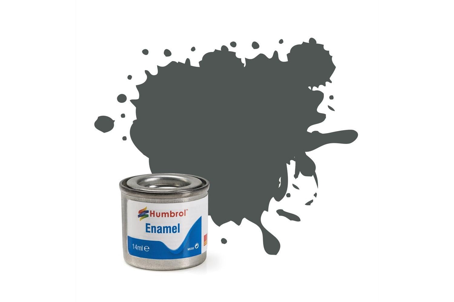 Humbrol Aa0299 Enamel Paint 27 Sea Grey Matt 14Ml Enamel Tins Model Making