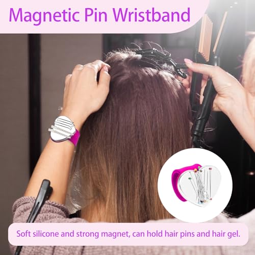Set de 23 herramientas para peinado con pinzas y anillos miniatura 5