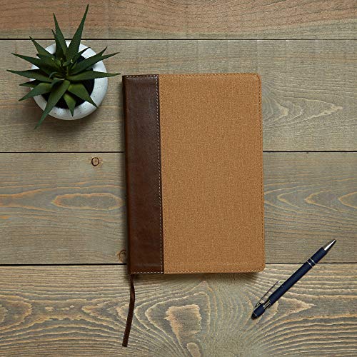 KJV Rainbow Study Bible, Brown/Tan Leathertouch: Ribbon Marker, Color-Coded Text, Smythe Sewn Bindin