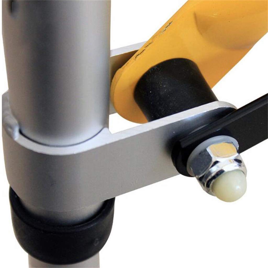 Rollator Walker, czterokołowy aluminiowy, składany, medyczny pomocnik do chodzenia dla dzieci, niepełnosprawnych lub innych osób niskiego wzrostu – regulowana wysokość: 45-51 cm/18