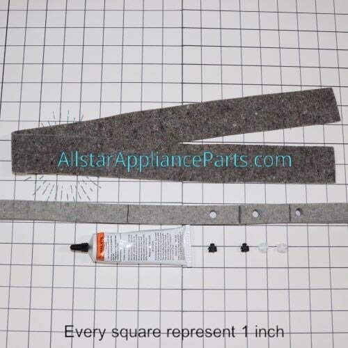 WE3X78 Dryer Front Drum Bearing Slide & Seal