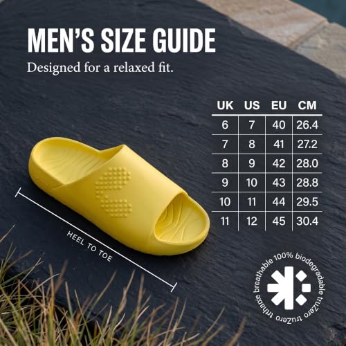Image of CHUPPS Chupster Men's Orthopedic Slippers | Soft Cushioned Footbed | Lightweight Flip Flops | Anti-Skid Sole | Comfortable Daily Wear Chappals