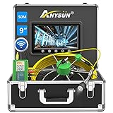 9-Zoll-FARB-HD-MONITOR- Betrachten Sie alles im Detail auf dem großen 9” zoll farb HD monitor mit einstellbarer Helligkeit. Der Bildschirm ist in das Schutzgehäuse integriert und verfügt über eine eingebaute Sonnenblende, die eine bessere Sicht bei der Arbeit in hellen Umgebungen ermöglicht. Das 30 m lange Schubkabel besteht aus Glasfaser und ist flexibel und leicht, achten Sie nur darauf, dass Sie es nicht mehr als 90 Grad biegen.