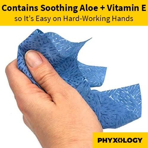 Miniatura 3 de Nova Supply. Toallitas húmedas extra fuertes, sin enjuague, paquete de 140 unidades de Nova Supply. Corta la grasa de las manos, herramientas y