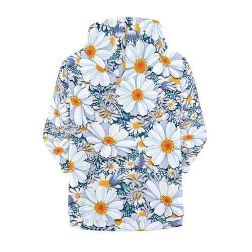 Sweat mignon et doux à capuche fille veste ample zippée - 4