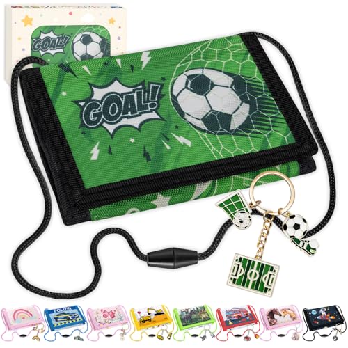 WAMIOKAGRO Schultüte Jungen Brustbeutel Kinder Geldbeutel Kinder Einschulung Junge Geschenk Schultüte Füllung Portmonee zum Umhängen Schulkind 2026 Schulanfang Geschenk Zuckertüte