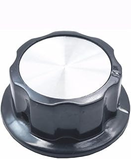 Switch Encoder 5PCS Potentiometer Rotary Knob Cap Inner 6.35mm Rotary Switch Bakelite Knob MF-A01 A02 A03 A04 A05 Copper Hole WTH118 (Color : 27mm)